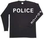 Police Raid Shirt Long Sleeve Dual Logo
