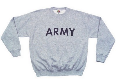 Child Army Sweatshirt Grey Sweatshirts