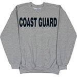 Coast Guard Sweatshirts Grey