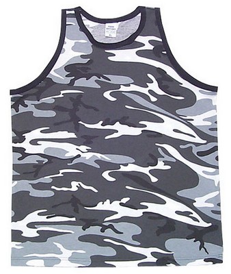 Urban Camouflage Tank Top