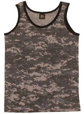 Subdued Digital Urban Camo Tank Top