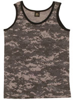 Subdued Digital Urban Camo Tank Top