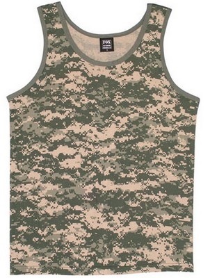 Camo Tank Tops Digital Camo