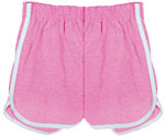 70'S Jogging Shorts Women's Retro Short Pink