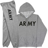 ARMY Sweatjacket and Sweatpants Set