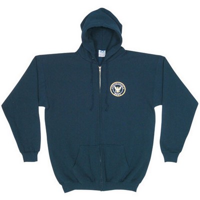 Military Zipper Hoodie United States Navy Sweatshirt