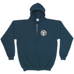 Military Zipper Hoodie United States Navy Sweatshirt