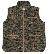 Digital Woodland Camouflage Men's Ranger Vest
