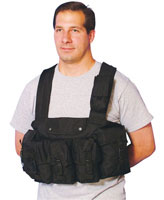 Tactical Chest Rigs Black 7 Pocket Chest Rig