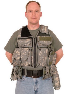 Digital Camouflage Tactical Vest Strike Force I Vest
