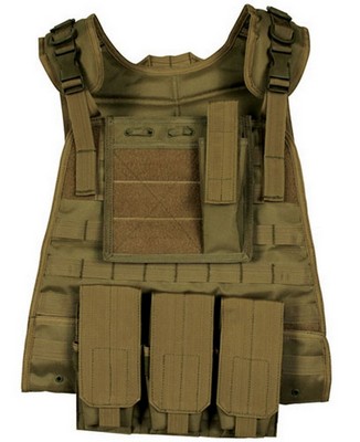 Combat Tested Modular Plate Carrier Vests Coyote