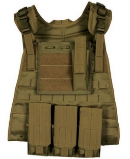 Combat Tested Modular Plate Carrier Vests Coyote