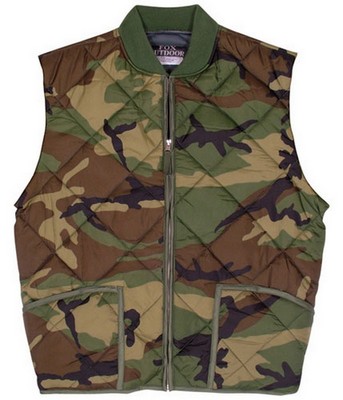 Camouflage Vests Urban Utility Quilted Camo Vest