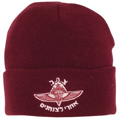 Military Watch Caps Israeli Paratrooper Knit Cap