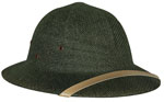 Military Style Pith Helmet Olive Drab