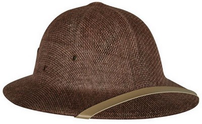 Vietnam GI Type Pith Helmets Tobacco