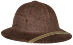 Vietnam GI Type Pith Helmets Tobacco
