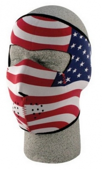 America Flag Full Neoprene Facemask