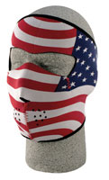 America Flag Full Neoprene Facemask