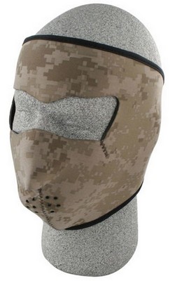 Digital Desert Camo Full Neoprene Face Mask