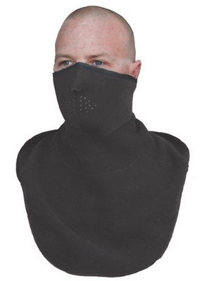 Microfleece Half Facemask With Fleece Neck Shield