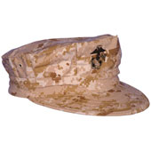 Digital Desert Camo Marine Cap With Emblem