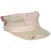 Tri Desert Camouflage Marine Corps Caps