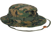 Marine Corps Logo Boonie Hat Digital Woodland Hat