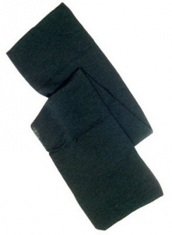 Military Wool Scarf Black Scarf