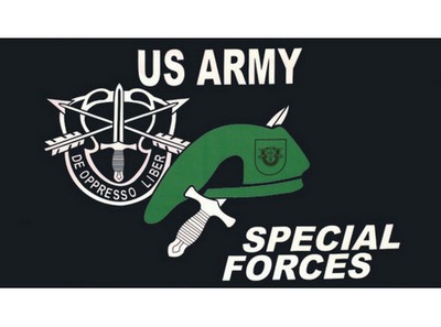US Army Special Forced Banner 3X5