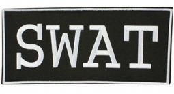 Swat Unit Logo Hook Back Id Patch 4 X 9 Patches
