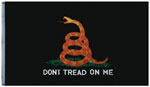 Don't Tread On Me Snake Banner