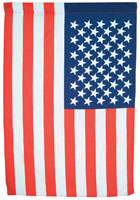 Large American Flag Vertical Banner