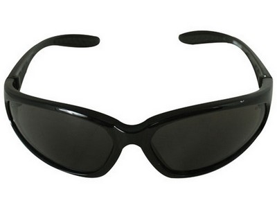 Military Sunglasses Black With Smoke Lens