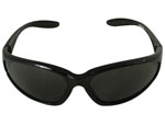 Military Sunglasses Black With Smoke Lens