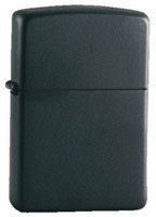 Genuine Zippo&reg; Lighters Black Matte Finish