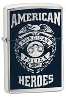 American Heroes Zippo&reg; Lighter Police Dept