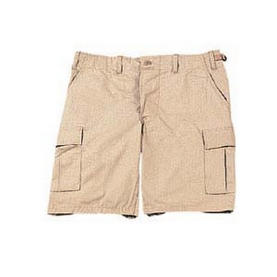 Khaki Shorts Military Cargo Shorts 100% Cotton