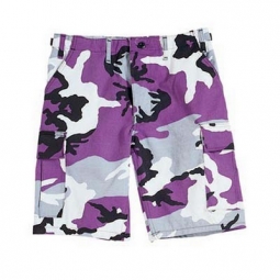 Ultra Violet Camouflage Shorts Military Cargo Shorts