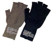GI Fingerless Gloves Military Gloves Olive Drab