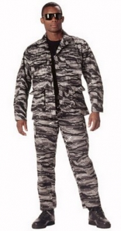 Camouflage Military Fatigues (BDU's) Urban Tiger Pants