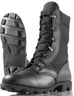 Military Jungle Boots Panama Combat Boot Black