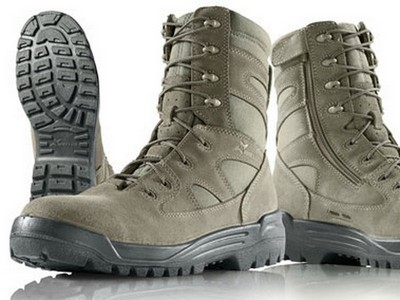 Wellco Military Combat Boots Signature Side Zip Boot