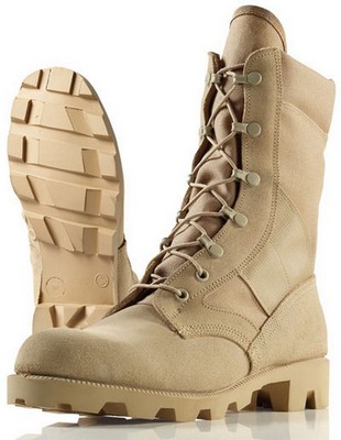 Military Hot Weather Jungle Boot Desert Tan