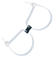 Officer's Disposable Restraints Double Loop 10 Pack