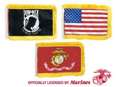 American And Military Antenna Flags