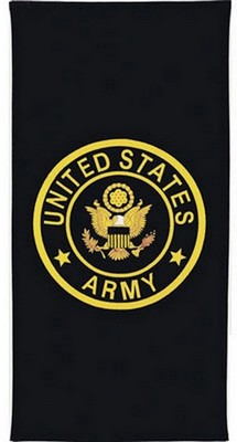 Military Beach Towel Army Logo Towels