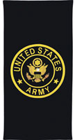 Military Beach Towel Army Logo Towels