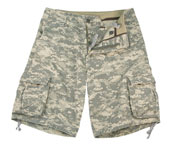 Army Digital Camo Vintage Infantry Shorts 3XL