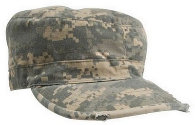 Vintage Army Digital Camo Fatigue Cap